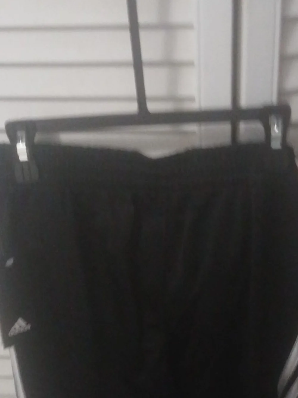 adidas Men's Track Pants Black & White Medium NWT
